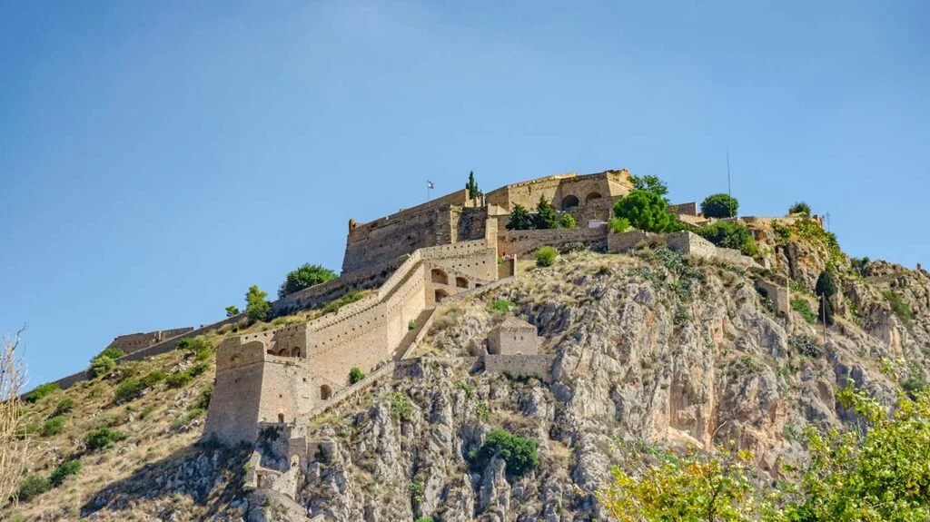 The Palamidi Fortress in Nafplio